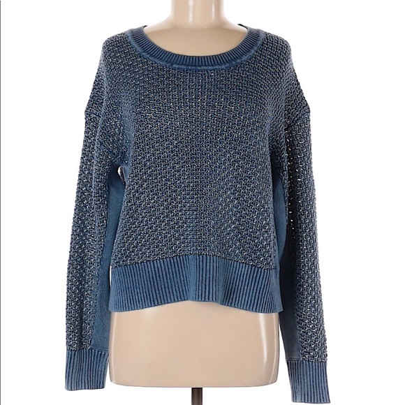 rag and bone metallic sweater